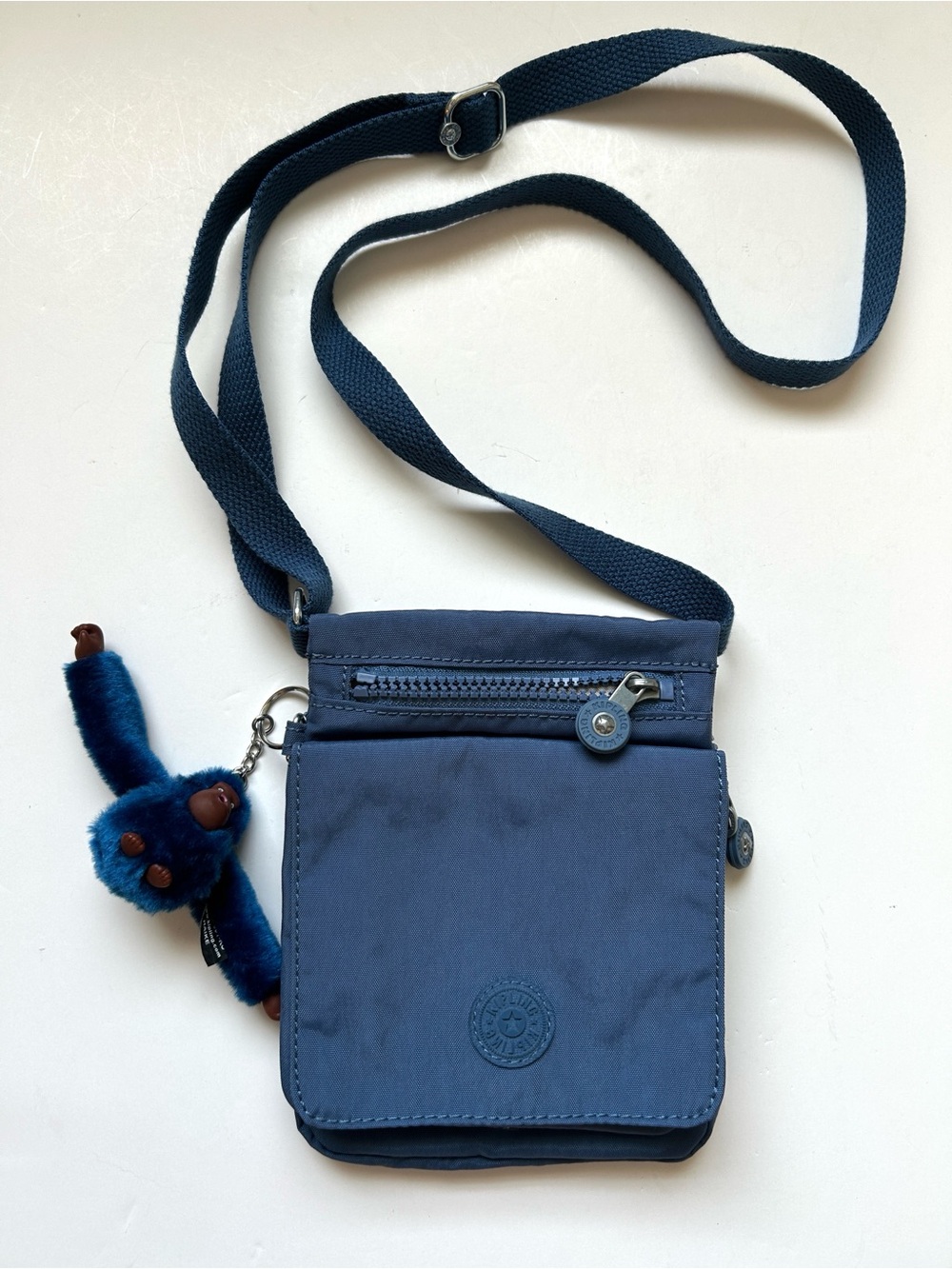 Kipling Crossbody Bag with Monkey Key Charm